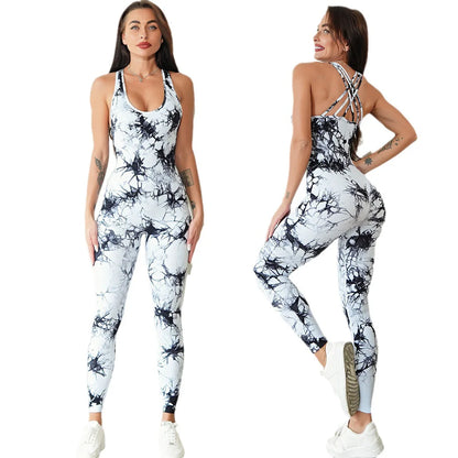 Tie-Dye Jumpsuit